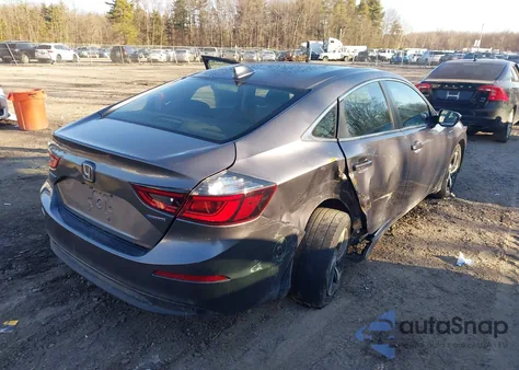 2022 Honda Insight Ex из США, поврежденный, VIN 19XZE4F56NE007519